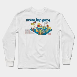 Mouse Trap Game - Vintage Style Long Sleeve T-Shirt